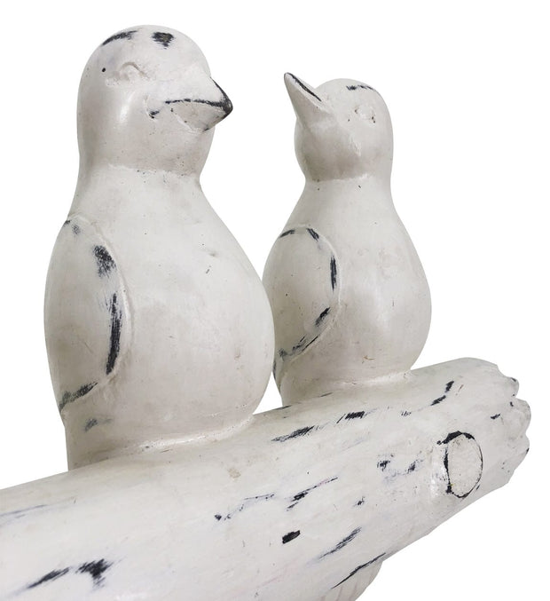 Moycor Decorazione Ethnic Birds Avorio