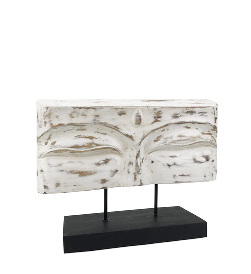 Moycor Decorazione Ethnic Eye Buddha Naturale