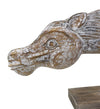 Moycor Decorazione Ethnic Horse Head Naturale