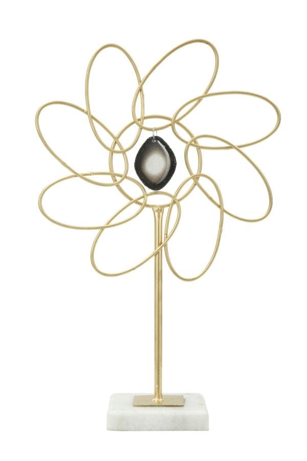 Mauro Ferretti Decorazione Glam Daisy cm 24x10x37,5