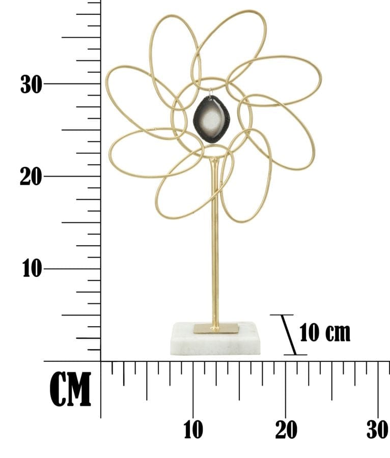 Mauro Ferretti Decorazione Glam Daisy cm 24x10x37,5