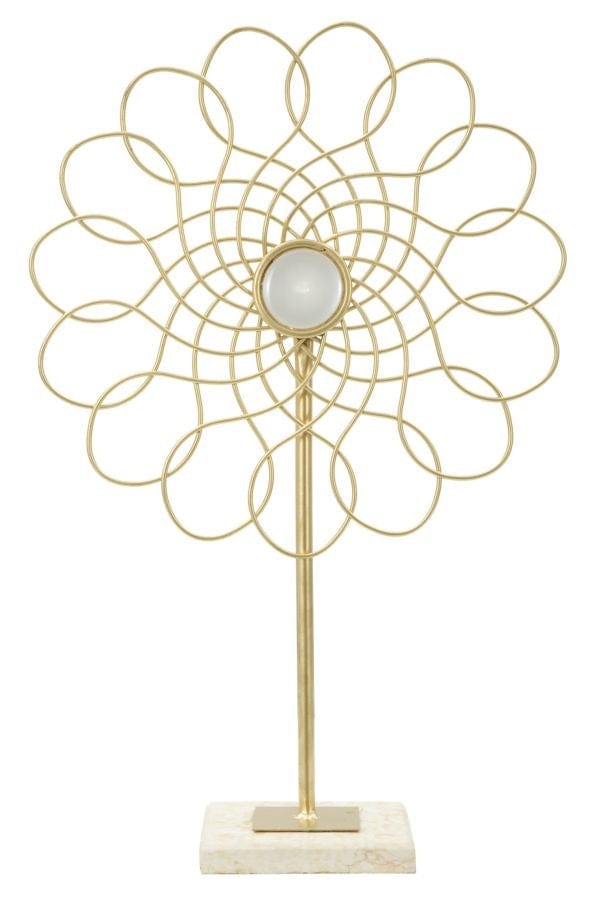 Mauro Ferretti Decorazione Glam Ring cm 25,5x10x39,5