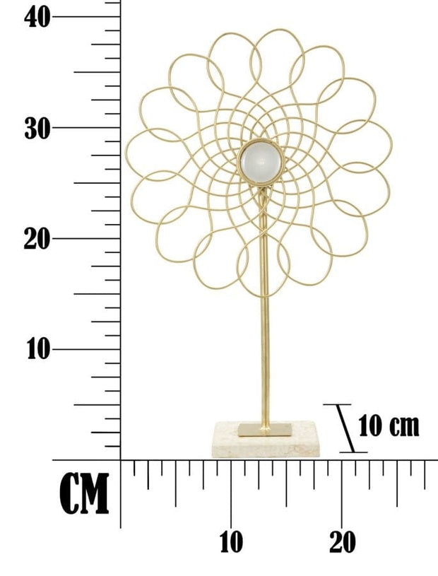 Mauro Ferretti Decorazione Glam Ring cm 25,5x10x39,5
