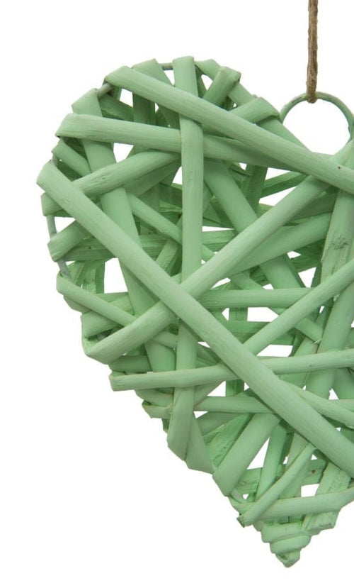 Mauro Ferretti Decorazione Heart Green cm 20x5