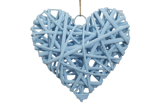 Mauro Ferretti Decorazione Heart Light Blue cm 15x4