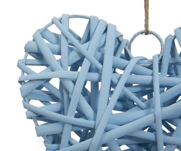 Mauro Ferretti Decorazione Heart Light Blue cm 15x4