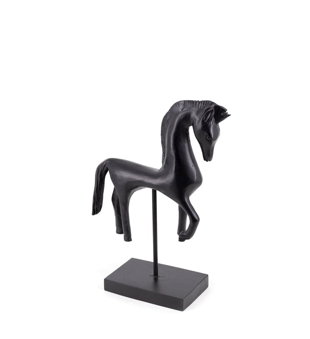 Moycor Decorazione Horse Nero