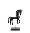 Moycor Decorazione Horse Nero