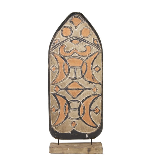 Moycor Decorazione Shield Figure Multicolore