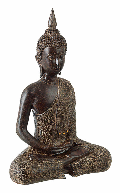 Bizzotto Decorazione Shiva Buddha Marrone