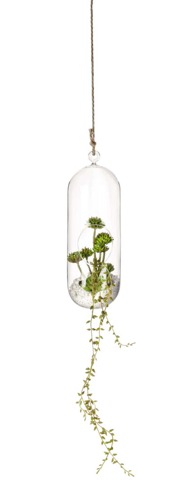 Bizzotto Decorazione sospeso per piante Bubble Alto Verde