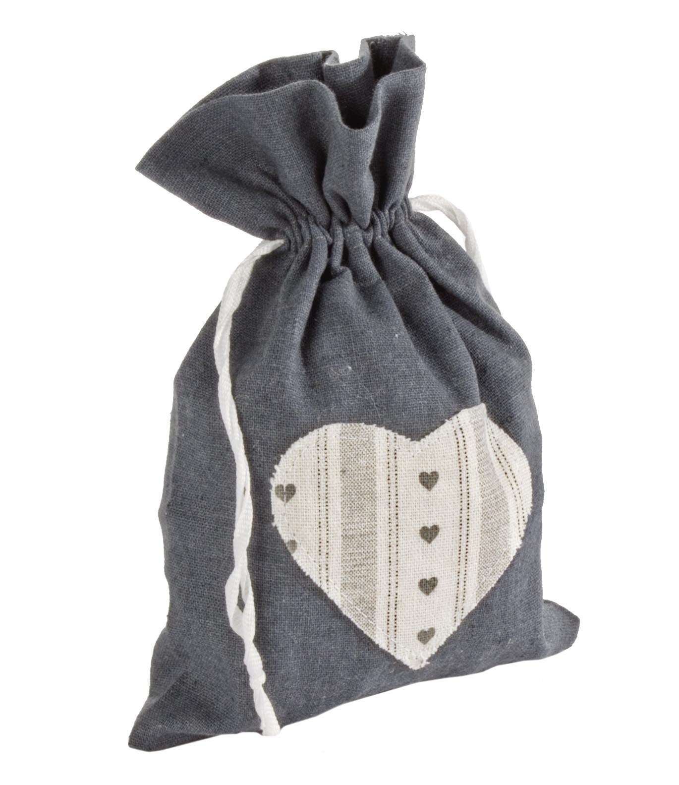Bizzotto Decorazione tessile Heart L Grigio