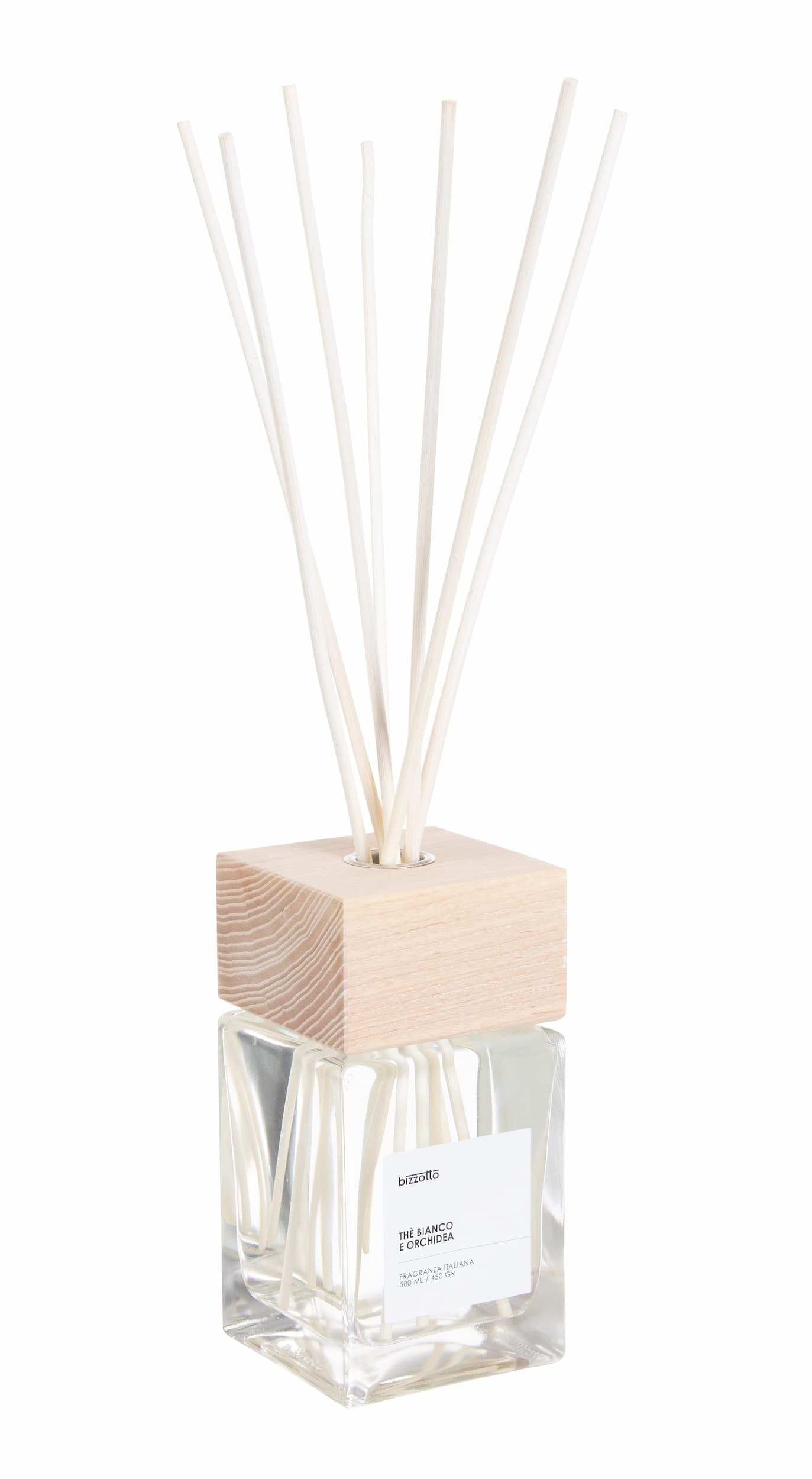 Bizzotto Diffusore Aromatherapy con Bastoncini Bianco White Tea Orchid