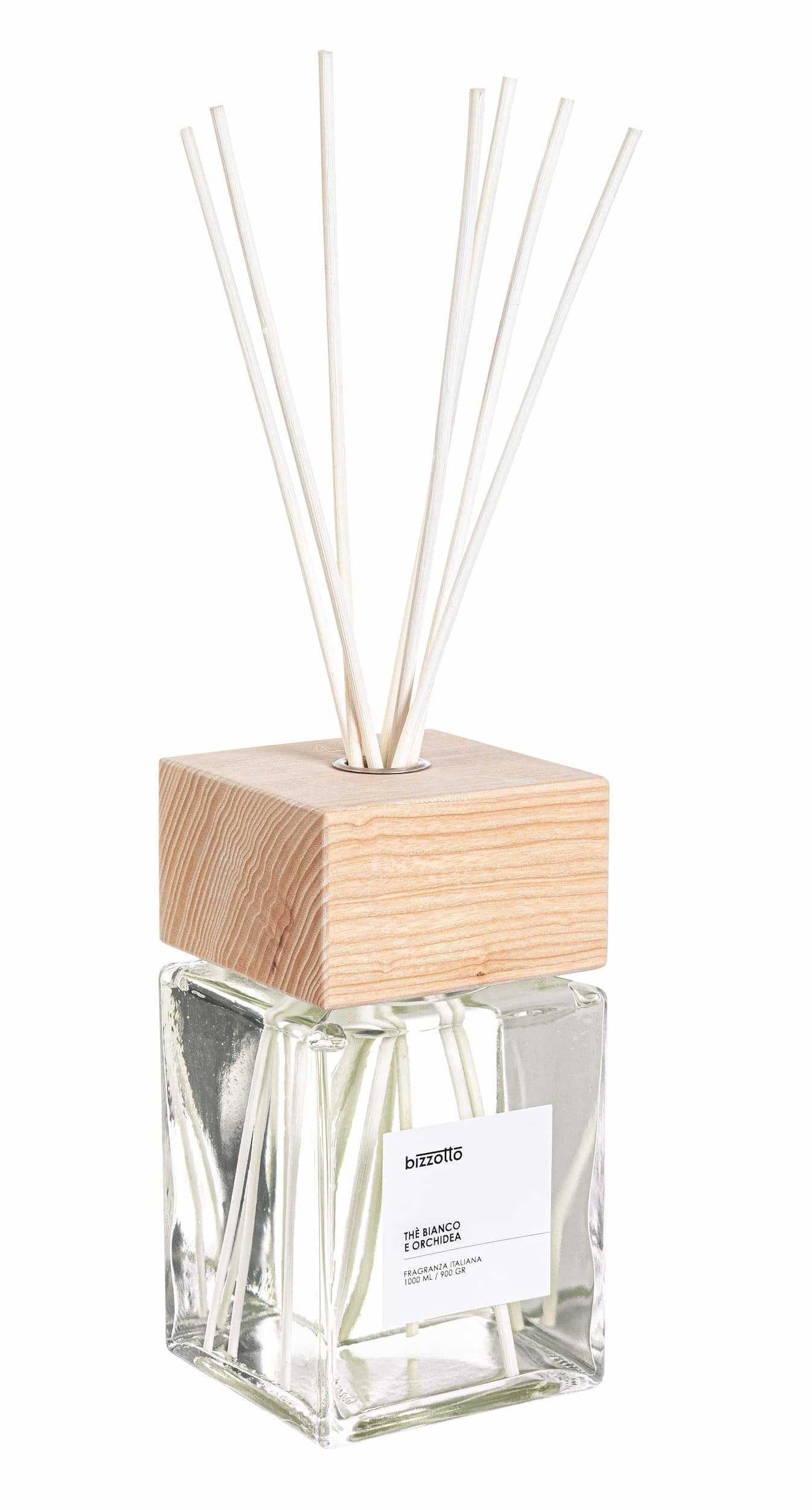Bizzotto Diffusore Aromatherapy con Bastoncini Bianco White Tea Orchid