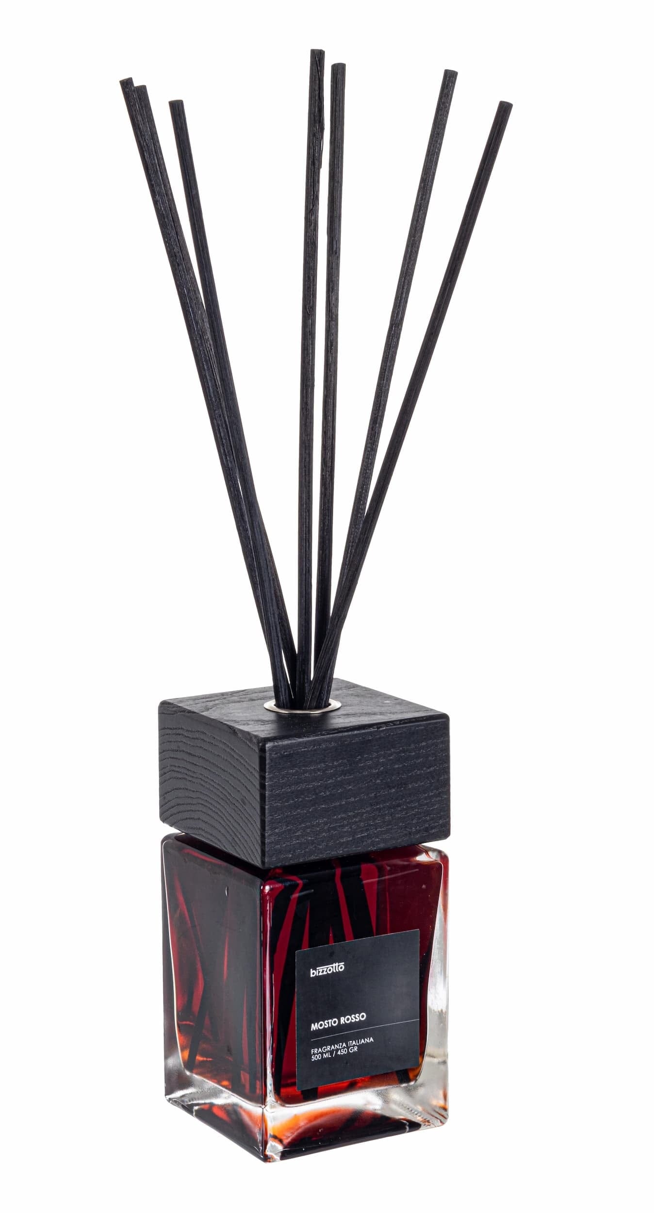 Bizzotto Diffusore Aromatherapy con Bastoncini Mosto Rosso Red Must