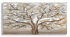 Mauro Ferretti Dipinto Alluminio Albero -A-cm 120x3,8x60