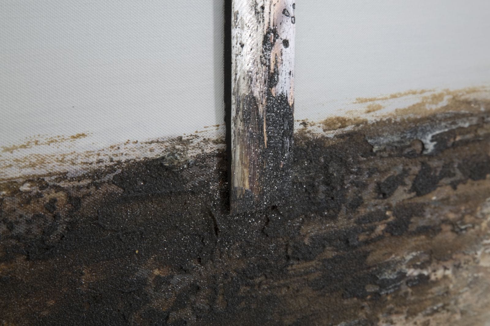 Mauro Ferretti Dipinto Su Tela Albero Alluminium -A-cm 120x3,8x80