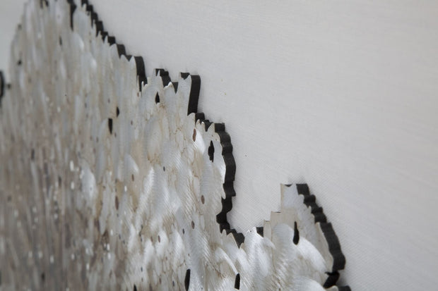 Mauro Ferretti Dipinto Su Tela Albero Alluminium -A-cm 120x3,8x80