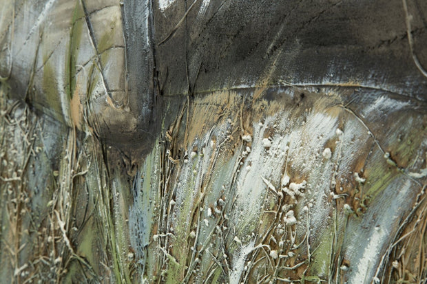 Mauro Ferretti Dipinto Su Tela Barche cm 120x3,7x80