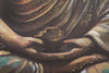 Mauro Ferretti Dipinto Su Tela Buddha -A- cm 100x3x100