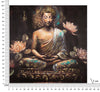 Mauro Ferretti Dipinto Su Tela Buddha -A- cm 100x3x100