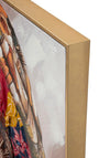 Mauro Ferretti Dipinto Su Tela C/Cornice Alexandra -B- cm 92x4,5x122
