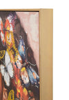 Mauro Ferretti Dipinto Su Tela C/Cornice Tara -B- cm 82x4,5x82