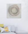 Mauro Ferretti Dipinto Su Tela Circle -A- cm 80x2,8x80