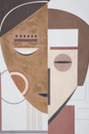 Mauro Ferretti Dipinto Su Tela Ethnic Face cm 60x2,7x80