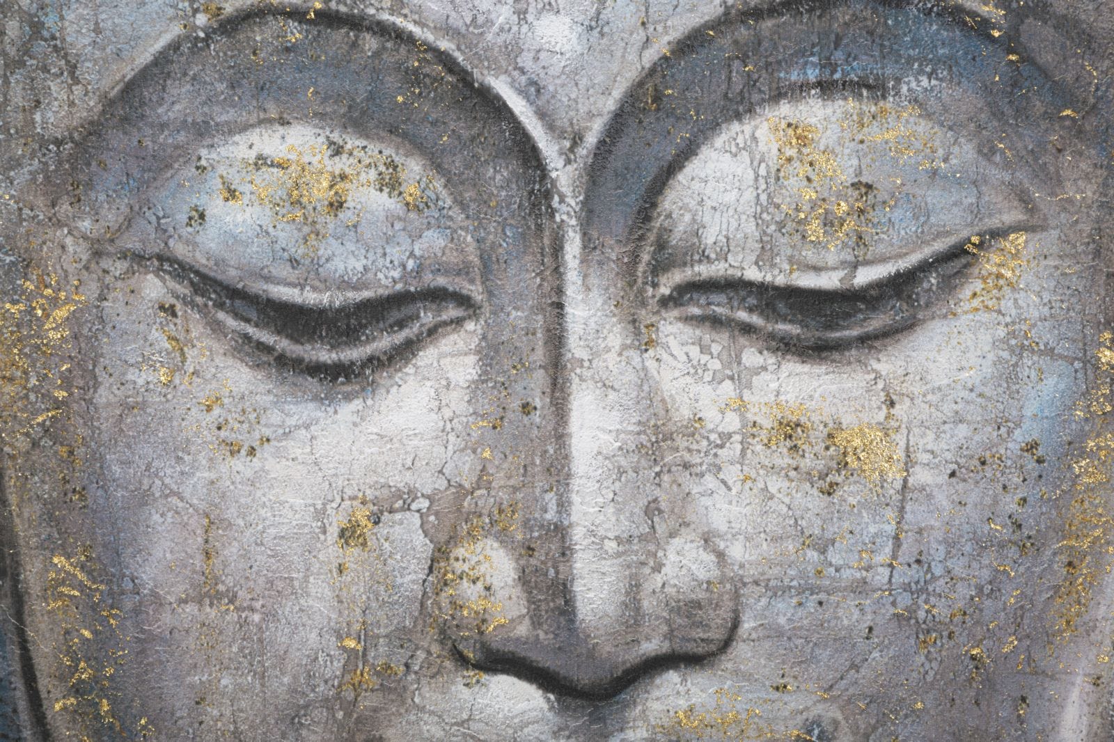 Dipinto Su Tela Face Buddha Light -A- cm 80x3x120 (1)