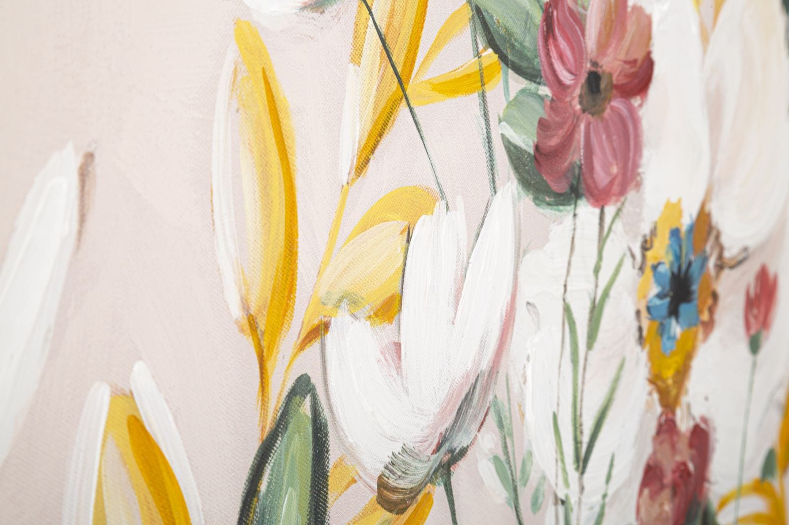 Mauro Ferretti Dipinto Su Tela Florville cm 120x2,8x60