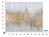 Mauro Ferretti Dipinto Su Tela Goldage cm 100x2,8x80