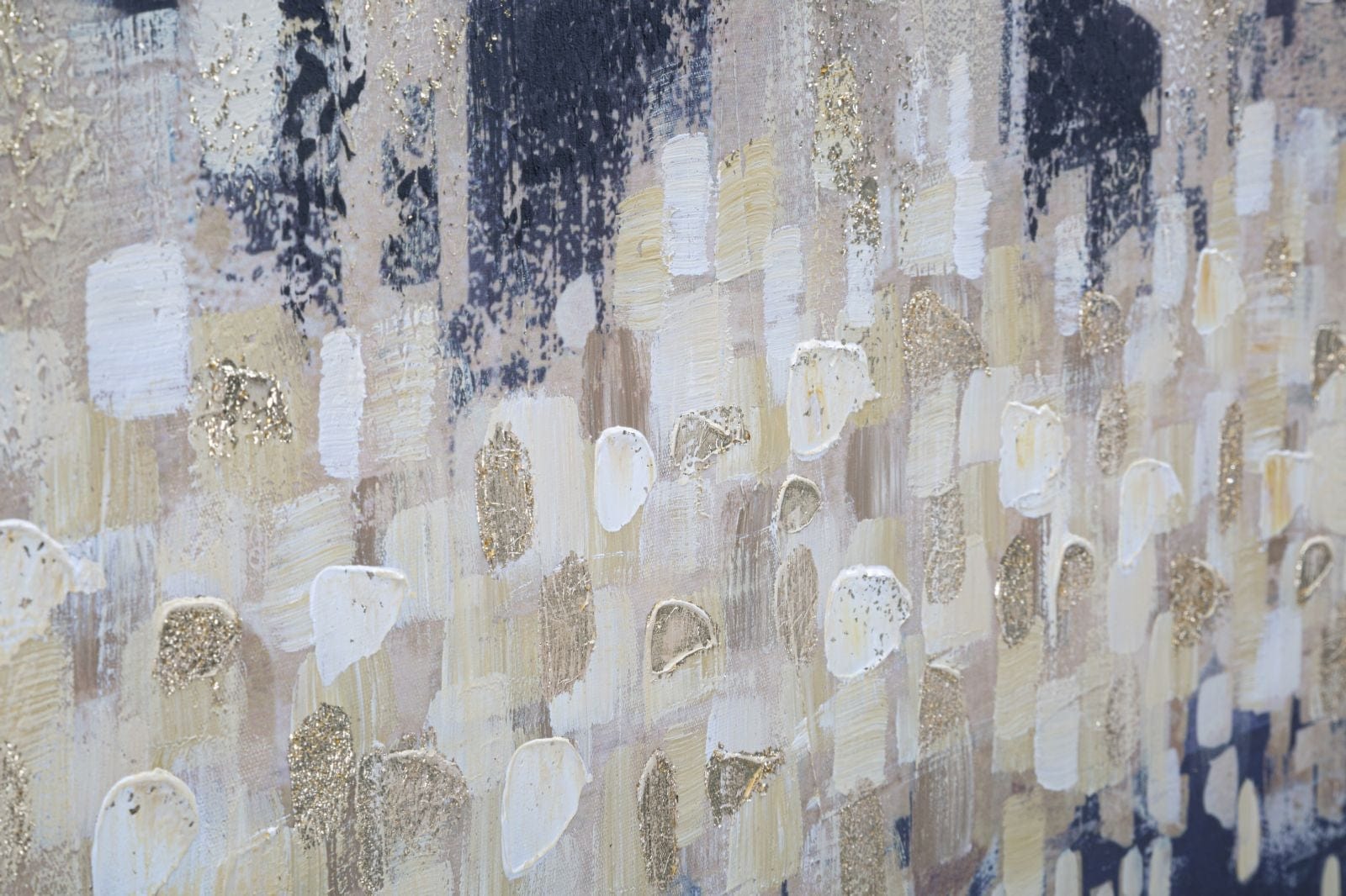 Mauro Ferretti Dipinto Su Tela Golden City cm 150x3,8x70