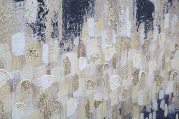 Mauro Ferretti Dipinto Su Tela Golden City cm 150x3,8x70