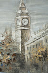 Mauro Ferretti Dipinto Su Tela London cm 120x3,7x80