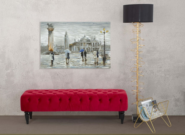 Mauro Ferretti Dipinto Su Tela Old City cm 120x3,7x80