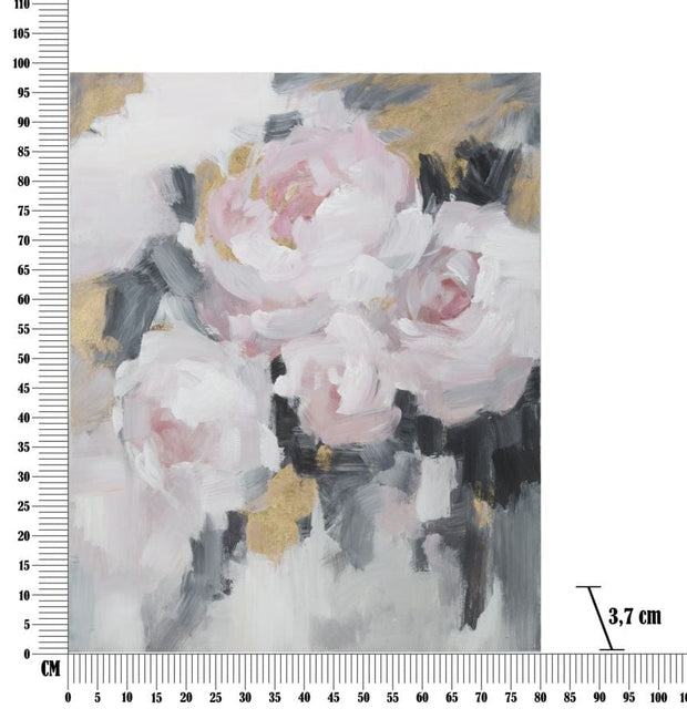Mauro Ferretti Dipinto Su Tela Pink Flowy cm 80x3,7x100