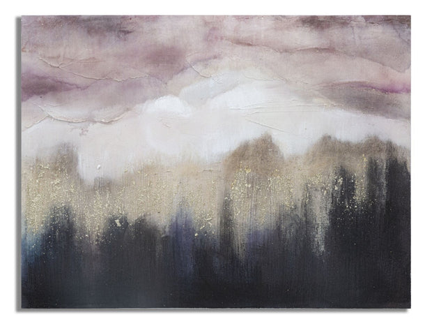 Mauro Ferretti Dipinto Su Tela Pink Mountain cm 80x2,7x60