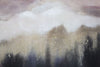 Mauro Ferretti Dipinto Su Tela Pink Mountain cm 80x2,7x60