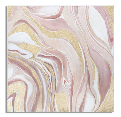 Mauro Ferretti Dipinto Su Tela Pinkly cm 80x2,8x80