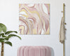 Mauro Ferretti Dipinto Su Tela Pinkly cm 80x2,8x80