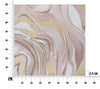 Mauro Ferretti Dipinto Su Tela Pinkly cm 80x2,8x80