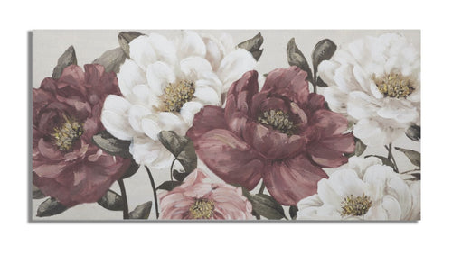 Mauro Ferretti Dipinto Su Tela Red Flowy -A- cm 120x3,7x60