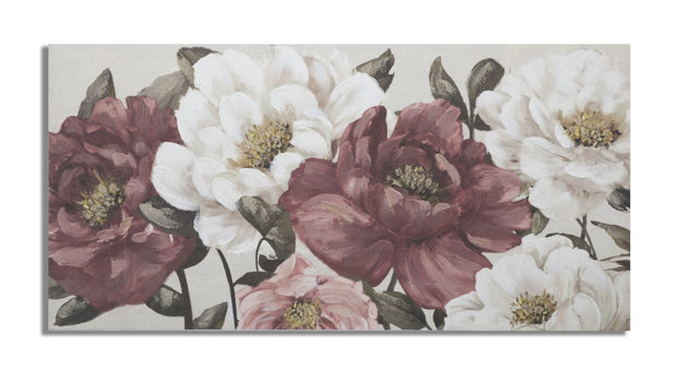 Mauro Ferretti Dipinto Su Tela Red Flowy -A- cm 120x3,7x60