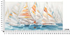 Mauro Ferretti Dipinto Su Tela Regata cm 140x2,8x70