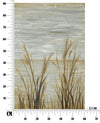 Mauro Ferretti Dipinto Su Tela Sea cm 60x3,7x90