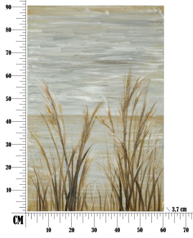 Mauro Ferretti Dipinto Su Tela Sea cm 60x3,7x90