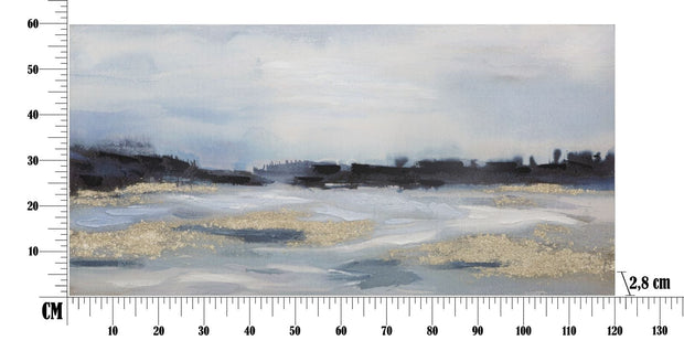 Mauro Ferretti Dipinto Su Tela Sky cm 120x2,8x60