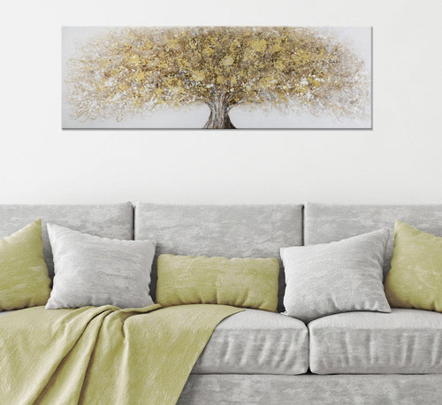 Mauro Ferretti Dipinto Su Tela Super Tree -B- cm 180x3,8x60