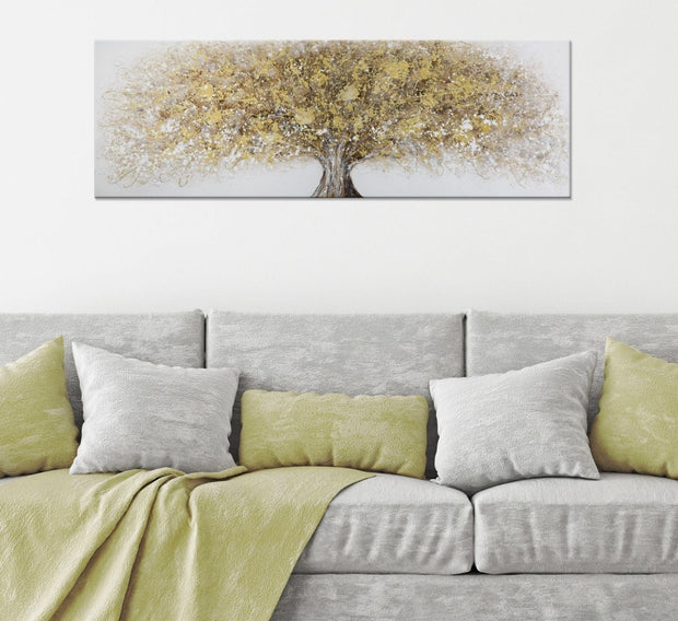 Mauro Ferretti Dipinto Su Tela Super Tree -B- cm 180x3,8x60